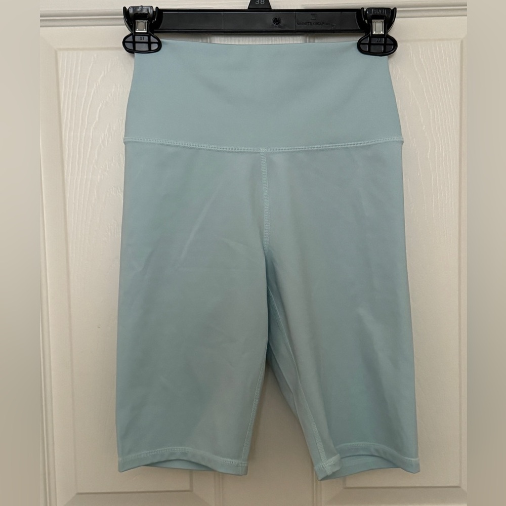 Alice+Olivia High-Waisted Biker Shorts